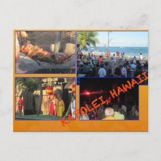 CUSTOM POSTCARDS- HAWAII COLLAGE# 11 POSTCARD