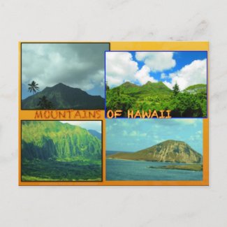 CUSTOM POSTCARDS- HAWAII COLLAGE# 23