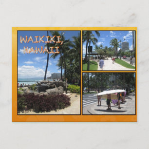 CUSTOM POSTCARDS- HAWAII COLLAGE# 3 POSTCARD