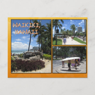 CUSTOM POSTCARDS- HAWAII COLLAGE# 3 POSTCARD