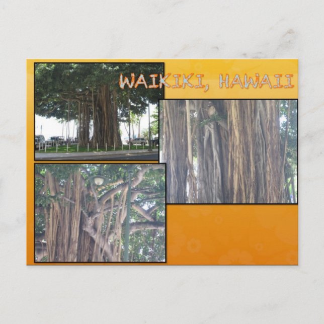 CUSTOM POSTCARDS- HAWAII COLLAGE# 4 POSTCARD (Front)