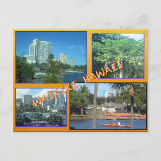 CUSTOM POSTCARDS- HAWAII COLLAGE# 8 POSTCARD