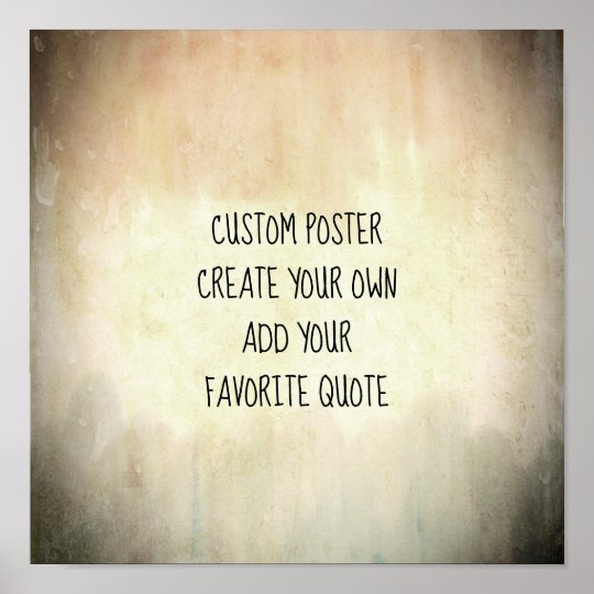 custom poster create your own quote wall art
