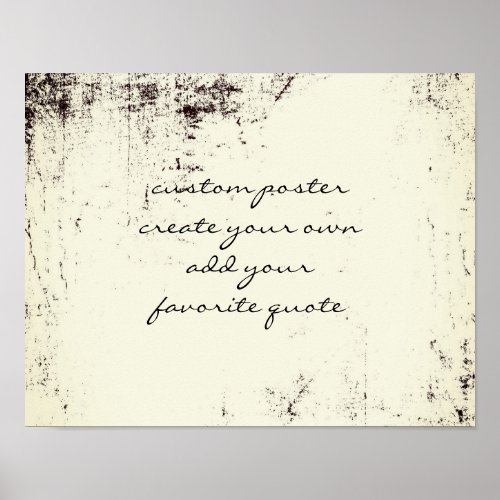 custom  poster create your own quote wall art