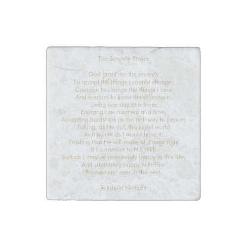 Custom prayer song quote motivational message stone magnet