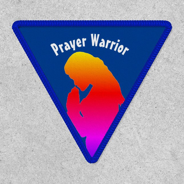 Custom Prayer Warrior Patch (Front)