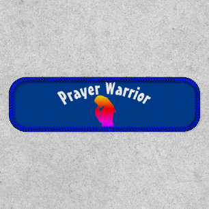 Custom Prayer Warrior Patch
