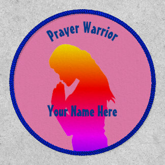 Custom Prayer Warrior Patch