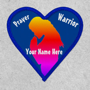 Custom Prayer Warrior Patch