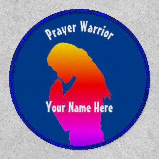 Custom Prayer Warrior Patch