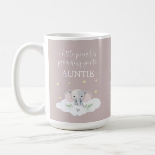 Custom Pregnancy Announcement Mug Cute Pink Girl