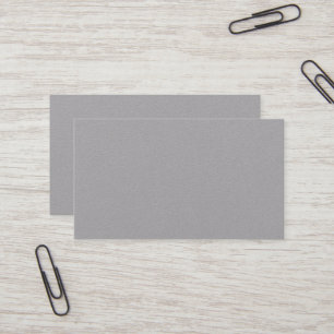 Custom - Premium Gray, Modern / Subtle Class Business Card