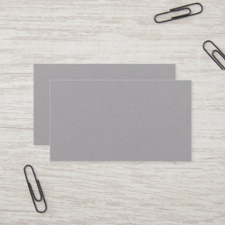 Custom - Premium Gray, Modern / Subtle Class Business Card