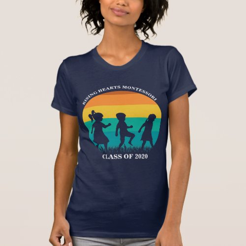 Custom Preschool Teacher or Montessori School T_Shirt