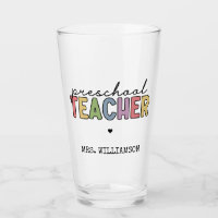 Custom Preschool Teacher Personalized Gifts