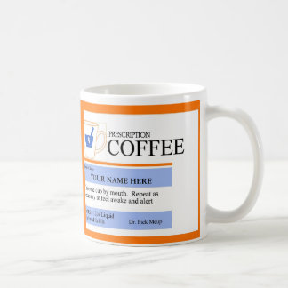 Custom Prescription Coffee Mug