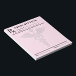 Custom Prescription Notepad – Editable Doctor RX<br><div class="desc">Custom Prescription Notepad – Editable Doctor RX Pad! ___________________________ Stay organized in style with our Custom Prescription Notepad, designed for doctors, nurses, and medical professionals who want a practical yet personalized tool for everyday use. This editable RX pad features a clean, professional layout while allowing customization to fit your name,...</div>