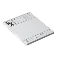 Custom Prescription Pad for Doctor Pharmacist Rx 