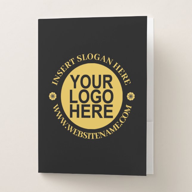 Custom Presentation Folder Logo (Front)