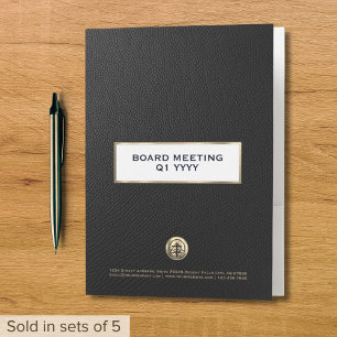 Custom Presentation Folder with Pockets