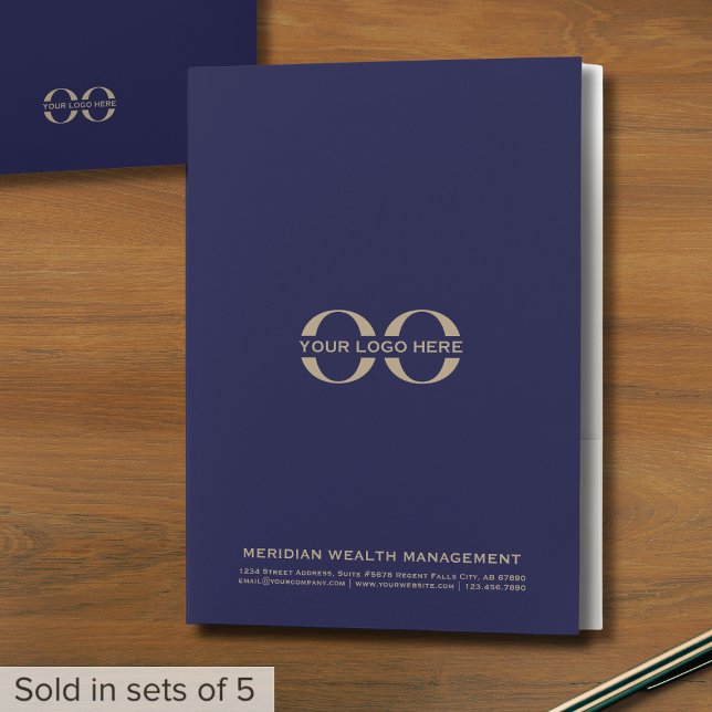 Custom Presentation Folders with Pockets (Creator Uploaded)