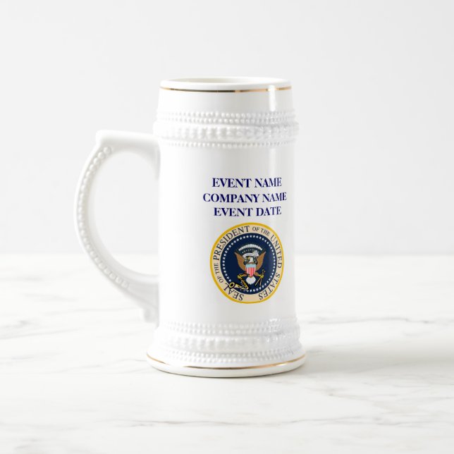 Custom Presidential Stein (Left)