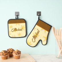 Custom pretty calligraphy letters Natural brown