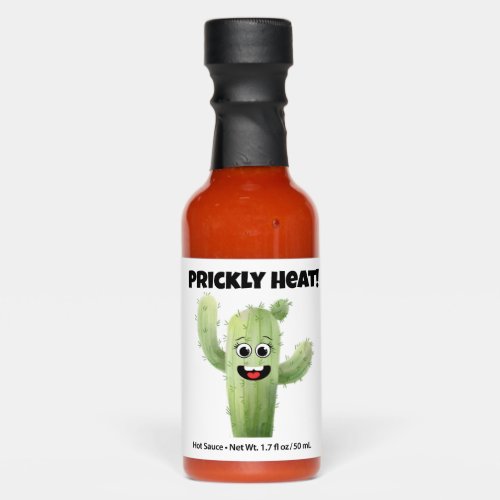 Custom Prickly Heat Cactus Hot Sauces
