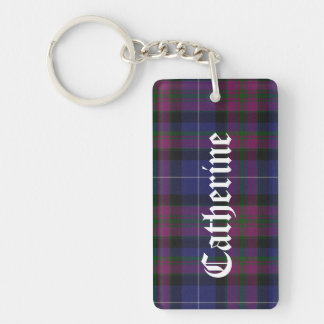 Custom Pride of Scotland Plaid Key Chain