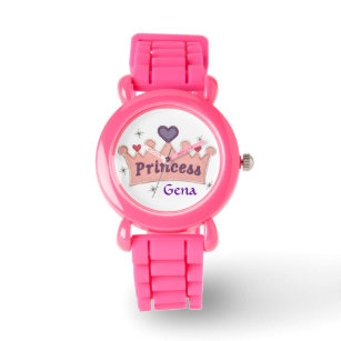 Custom Princess Glitter Watch Template