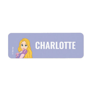Custom Princess Rapunzel   Back to School Labels