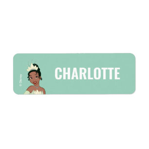 Custom Princess Tiana   Back to School Labels