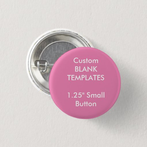 Custom Print 1 25 Small Button Pin Blank Template Zazzle Custom Print 1 25 Small Button Pin Blank Template Zazzle