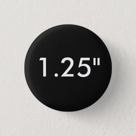 Custom Print 1.25" Small Round Button Template