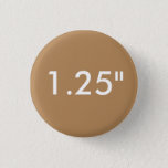 Custom Print 1.25&quot; Small Round Button Template at Zazzle