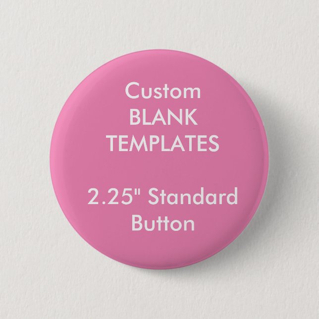 Custom Print 2.25" Small Button Pin Blank Template (Front)