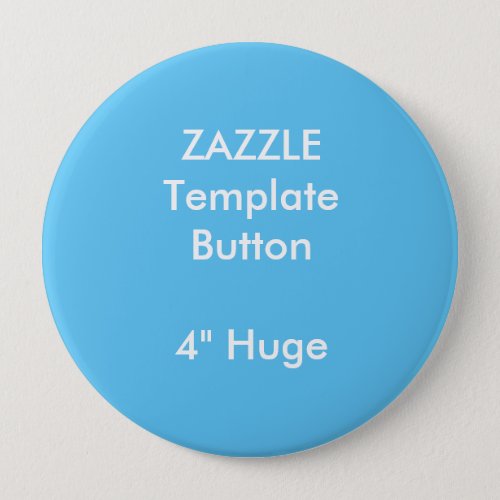 Custom Print 4 Huge Round Button Blank Template
