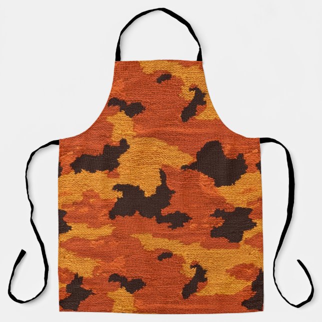 Custom Print BBQ Apron for Chefs Large (Front)