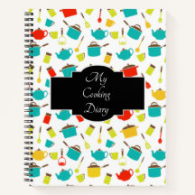 Custom Print Cooking Diary