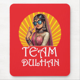 Custom Print Desi Wedding Shaadi Vibes  Mouse Pad