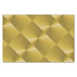 Custom Print Effect Gold Metallic Tissue Paper