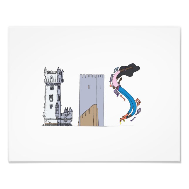 Custom Print | LISBON, PT (LIS) (Front)