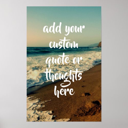 custom print make your own poster 