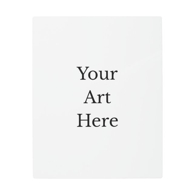Custom Print Multiple Sizes Metal Wall Art (Front)
