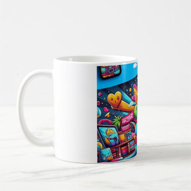 Custom Print-On-Demand Creations: Coffee Mug   (Left)