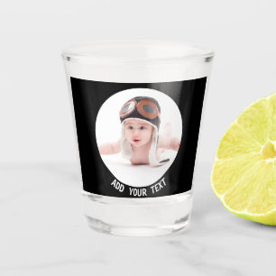 Custom Print Personalized Photo Shot Glass
