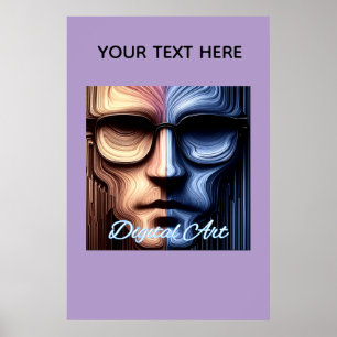 Custom Print, Standard 24" x 36" Semi-Gloss Poster
