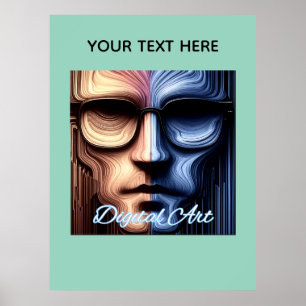 Custom Print, Standard 30" x 40" Semi-Gloss Poster