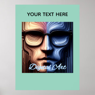 Custom Print, Standard 30" x 40" Semi-Gloss Poster
