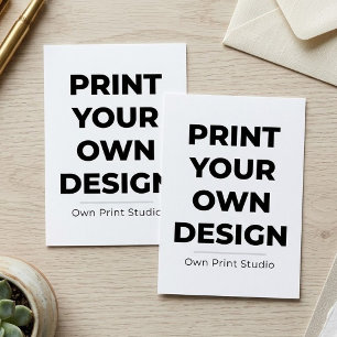 Custom Print Your Own   Printing My Own To Order Announcement